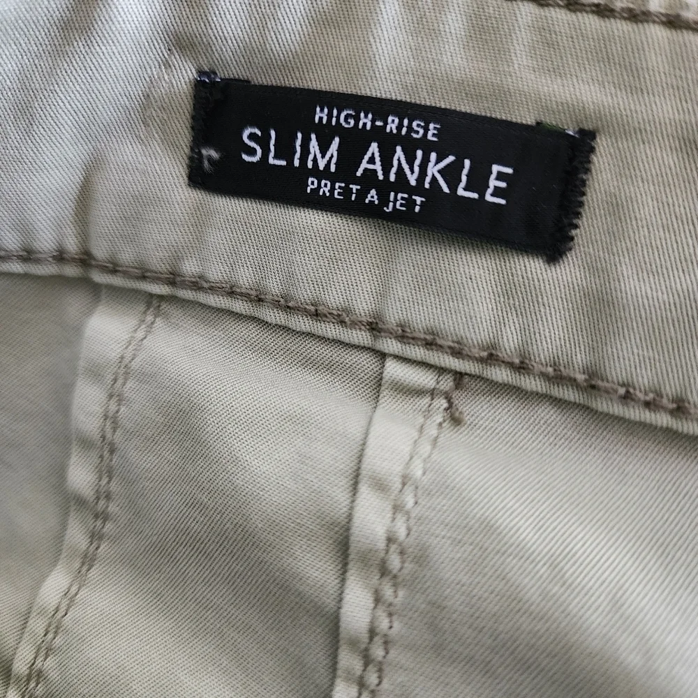 WHITE HOUSE BLACK MARKET HIGH RISE SLIM ANKLE PANT - Picture 5 of 7